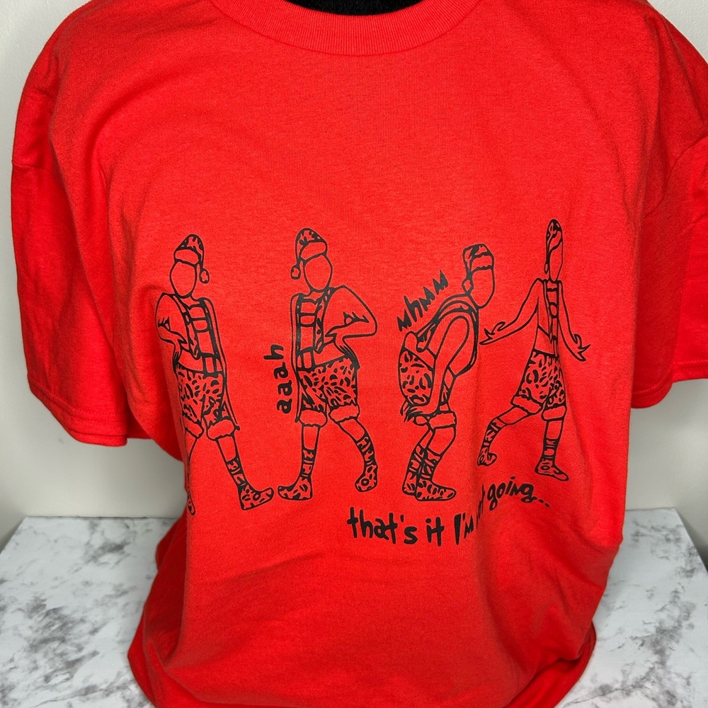 That’s it I’m not going grinch themed Red Handmade Gilden Tshirt